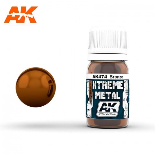 AK INTERACTIVE XTREME METAL BRONZE 30ML AK474